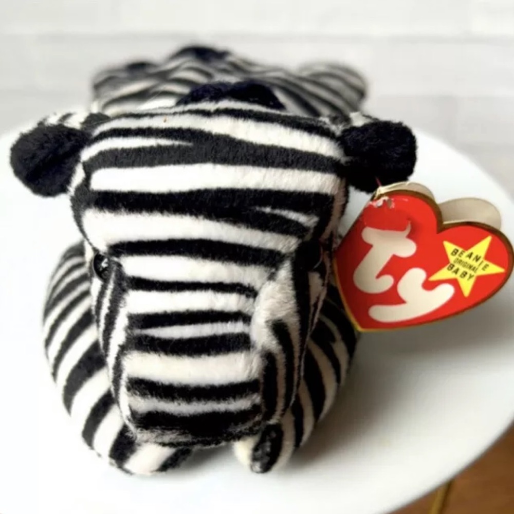 RARE No TY On Tush Tag Ty Beanie Baby Ziggy